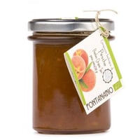 Organic peach compote without sugar 210g