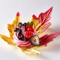 Sweet waffle in the shape of a maple leaf 20 pieces